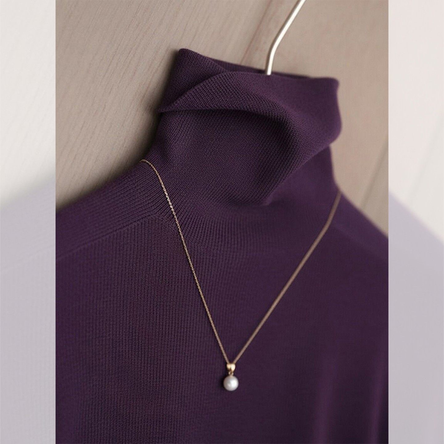 软糯不起球毛衣紫色高领针织打底衫女秋冬修身显瘦内搭长袖上衣,运动/瑜伽/健身/球迷用品,瑜伽t恤,淘宝优惠券,粉丝福利购,淘宝优惠卷