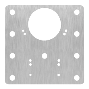 米乐奇柜子固定器柜门修复板不锈钢铰链孔加固片加厚衣橱固定配件