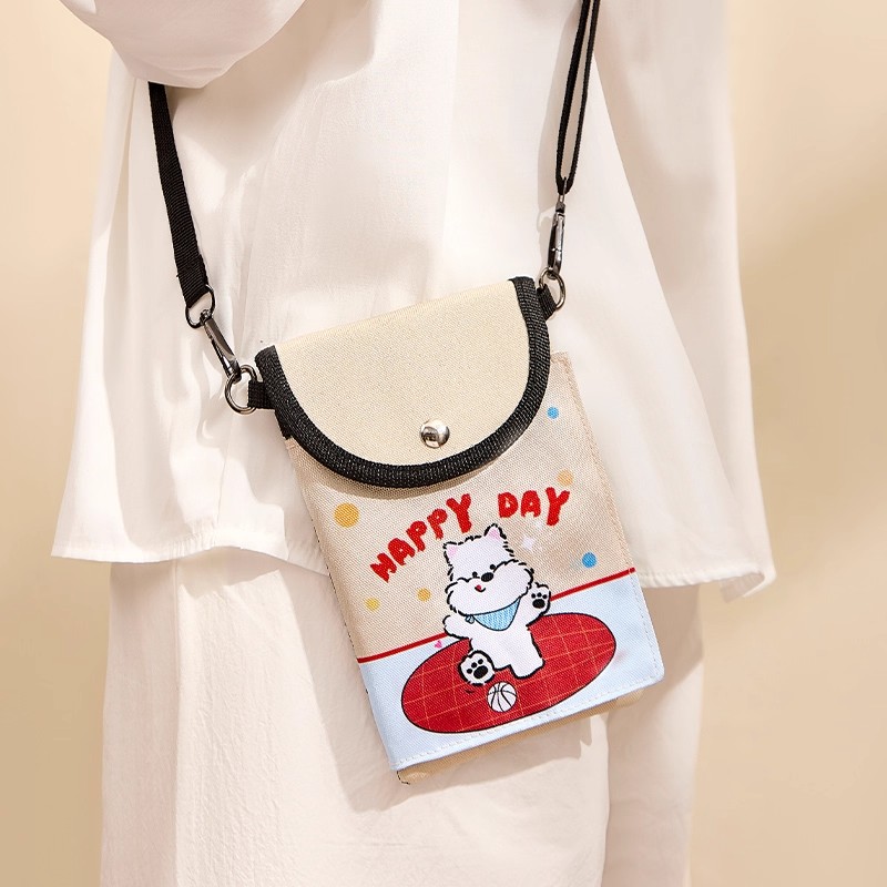 卡通证件收纳包旅行护照机票出国身份证卡包随身方便携创意斜挎包