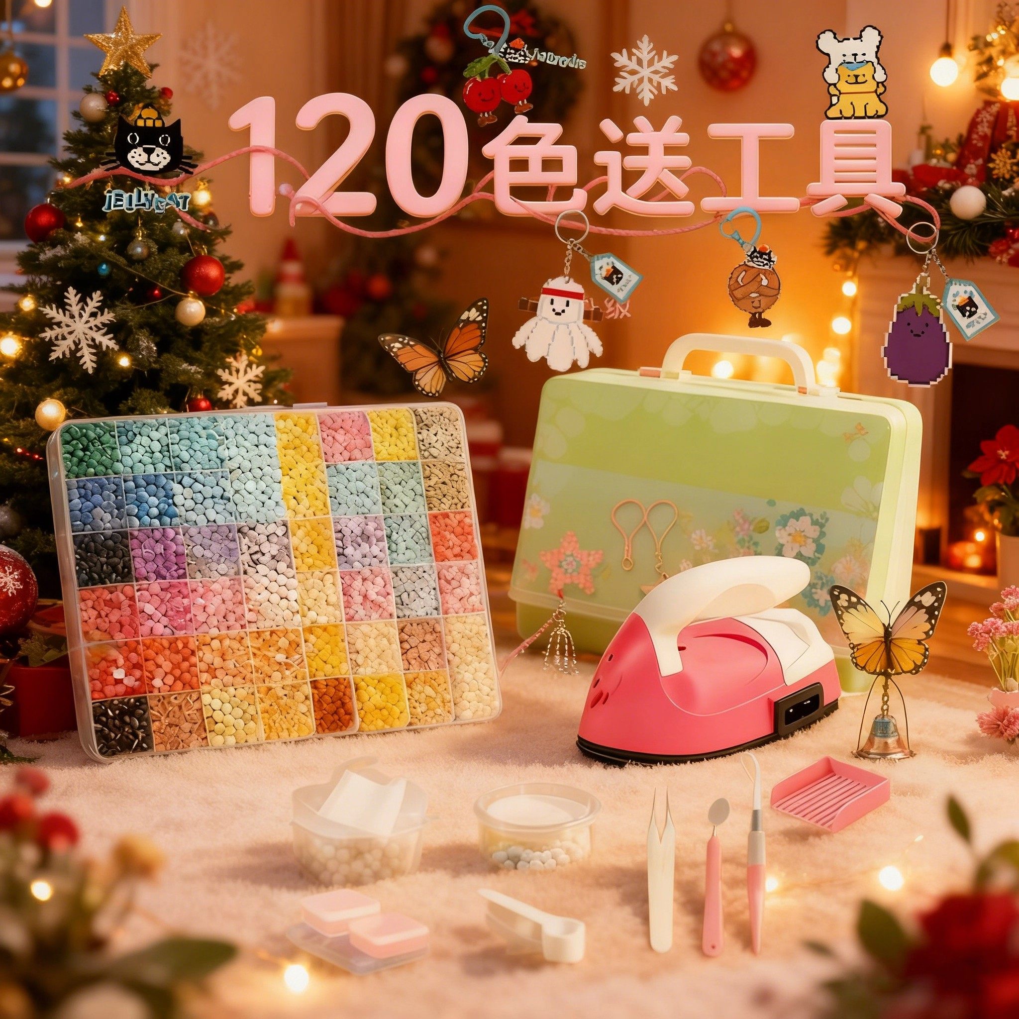 黄豆豆拼豆全套MARD儿童手工diy材料包套装立体融合补充包礼物女2,玩具/童车/益智/积木/模型,拼豆/拼豆工具,淘宝优惠券,粉丝福利购,淘宝优惠卷