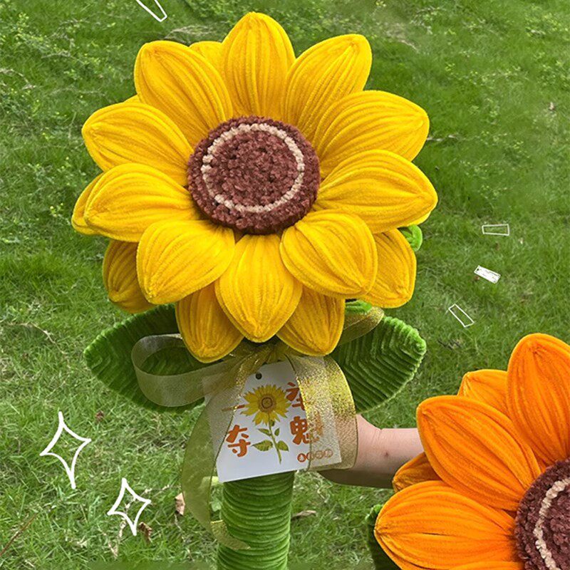 扭扭棒一举夺魁超大向日葵花束手工diy材料包实用生日毕业礼物