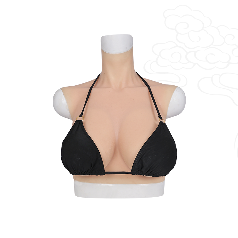媛野八字胸硅胶义乳外扩真女胸型