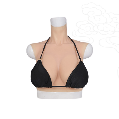 媛野八字胸硅胶义乳外扩真女胸型