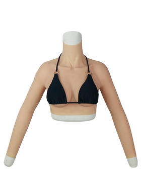 媛野假胸有袖长袖连臂义乳