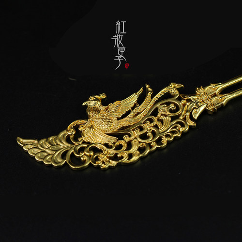 红妆匣子发簪复古唐风