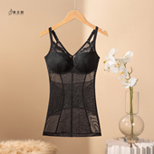 带胸罩塑身衣上半身薄款 收小肚子收腹束腰显瘦吊带束身美体内衣女