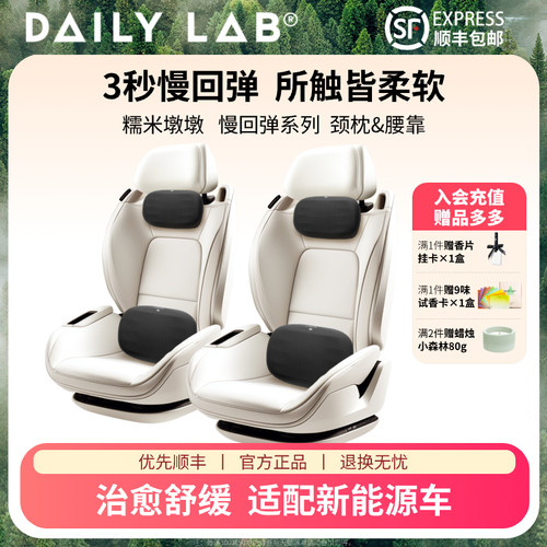DAILYLAB头颈枕腰靠香氛慢回弹