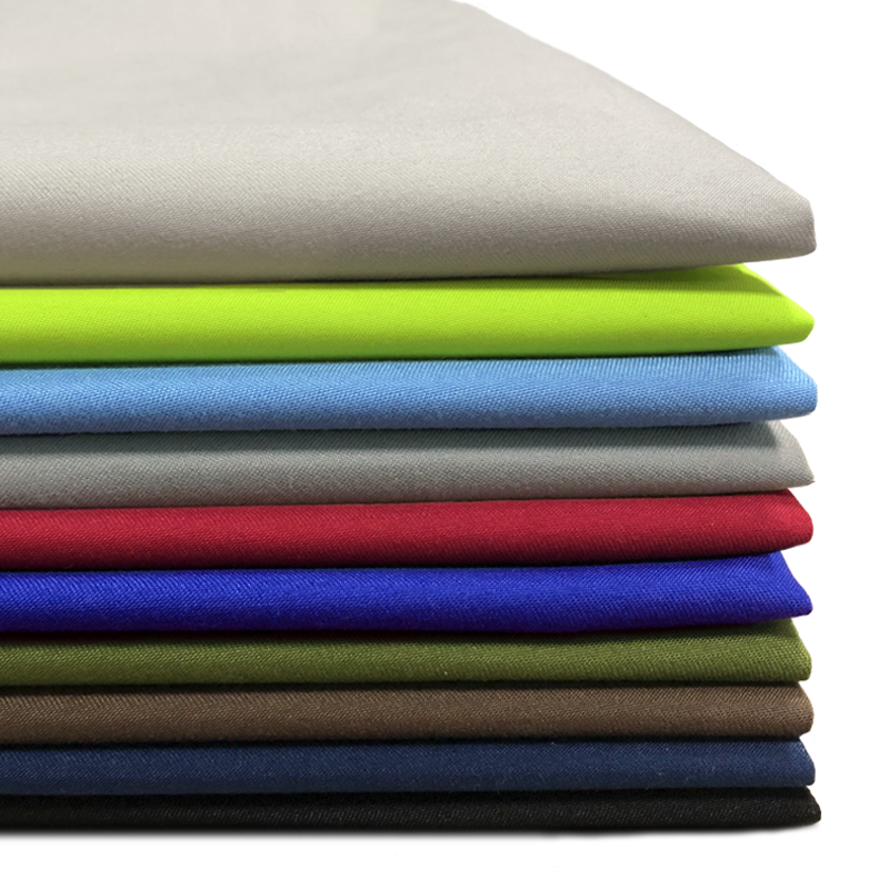 ETHEL防泼水桃皮绒pu白涂层服装布料冲锋衣面料棉衣夹克布料