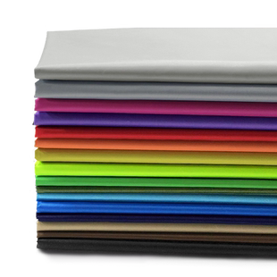 涤纶涂银薄款遮光防水布料遮阳防晒隔热户外雨布车衣帐篷围裙雨伞