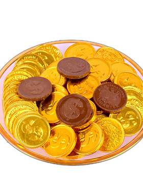 金币巧克力新年婚庆喜糖休闲糖果