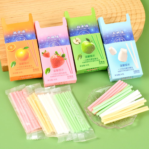 吸管糖吸吸乐糖果8090后儿时怀旧小时候经典零食童年回忆小吃