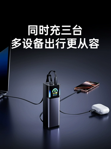 Apple, xiaomi, вместительный и большой совместимый iPhone 16 с зарядкой, мобильный телефон, ноутбук, блок питания, 100W, iphone