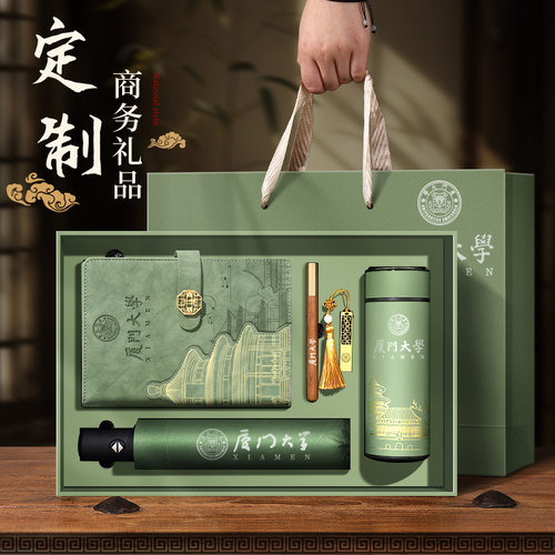 国潮故宫文创笔记本礼盒套装定制