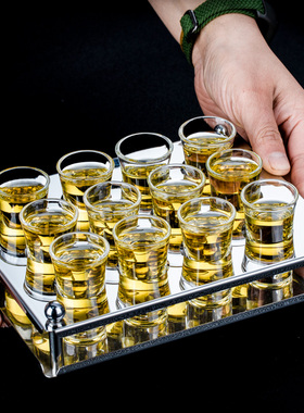 子弹杯一口杯烈酒杯shout杯B52轰炸机杯KTV洋酒杯酒具不锈钢套装