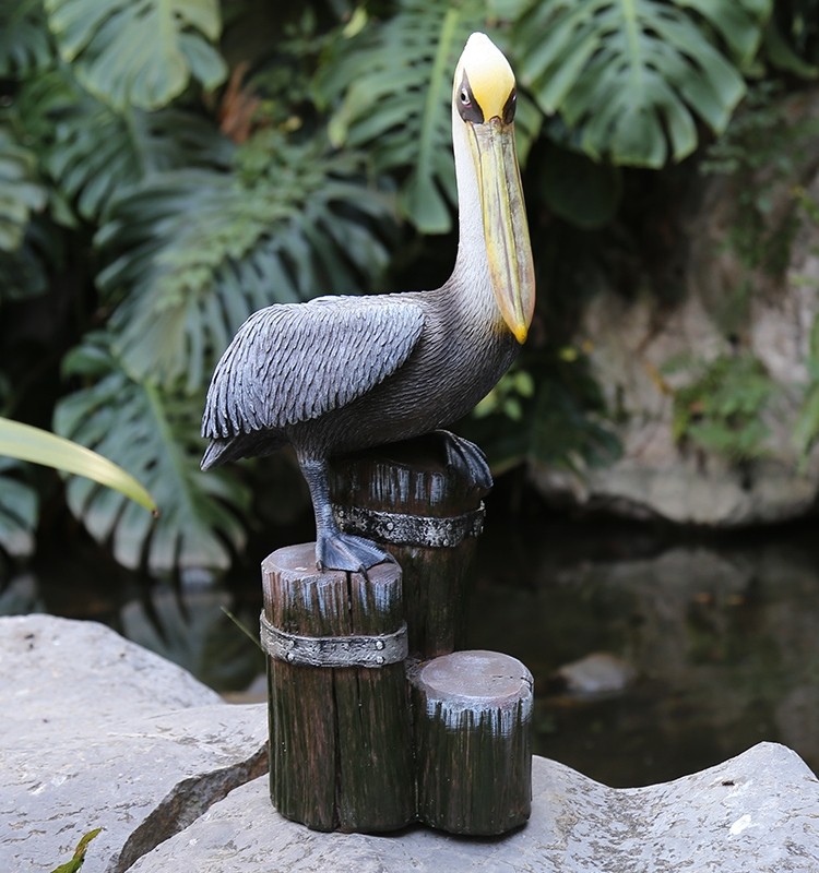 彷真鹈鹕户外花园鱼池装饰摆件 彷真动物庭院假山造景室外水池,家居饰品,户外/庭院摆件,淘宝优惠券,粉丝福利购,淘宝优惠卷