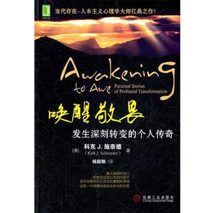 【正版书】 唤醒敬畏 (美)施奈德　著, 杨韶刚　译 机械工业出版社