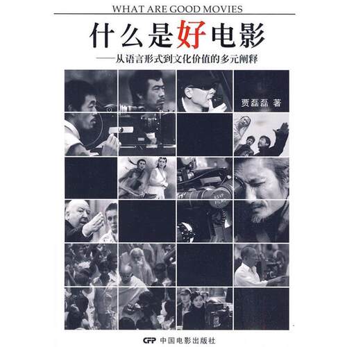 【正版书】 什么是好电影 贾磊磊 著 中国电影出版社