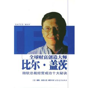 【正版书】 财富创造大师比尔·盖茨 [美]戴斯·狄洛夫 著,胡厚中 译 上海远东出版社