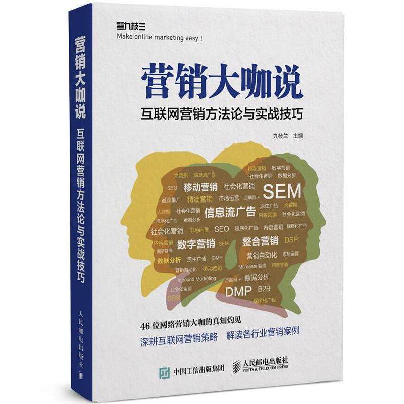 【正版书籍】营销大咖说 互联网营销方法论与实战技巧 九枝兰