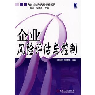 【正版书】 企业风险评估与控制 叶陈刚,郑君彦　等著 机械工业出版社