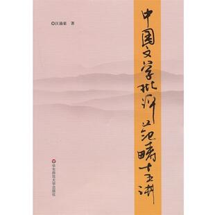 【正版书】 中国文学批评范畴十五讲 汪涌豪 华东师范大学出版社