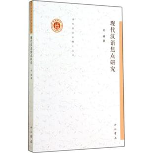 现代汉语焦点研究 正版 清华语言学博士丛书 祁峰