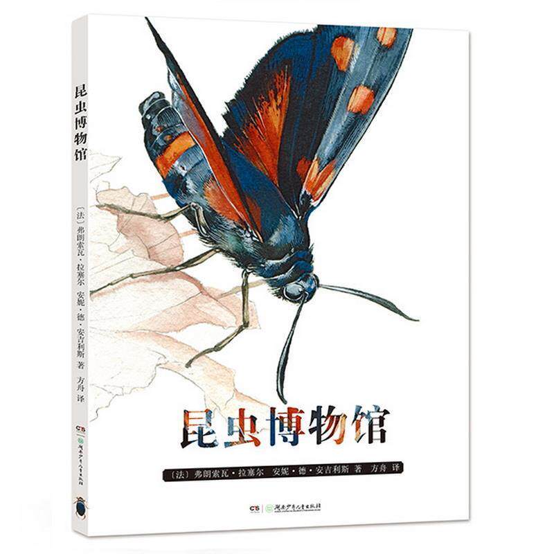 【正版书】 昆虫博物馆 (法)弗郎索瓦·拉塞尔 湖南少年儿童出版社