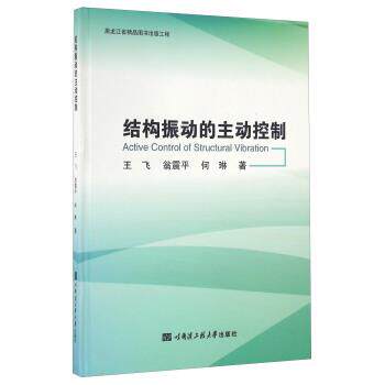 【正版书】 结构振动的主动控制 王飞,翁震平,何琳 哈尔滨工程大学出版社