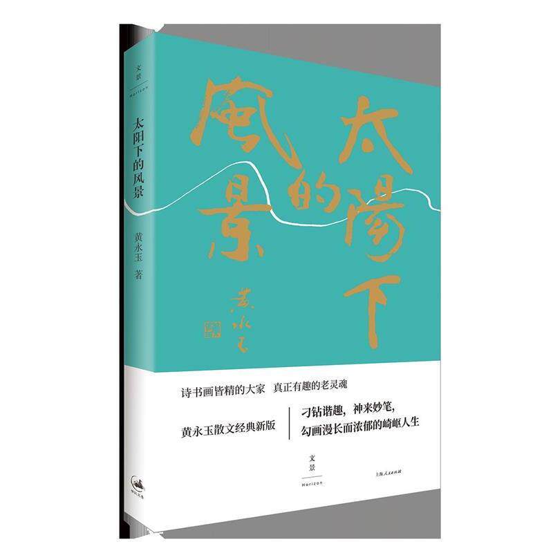 【正版书】 太阳下的风景 黄永玉 上海人民出版社