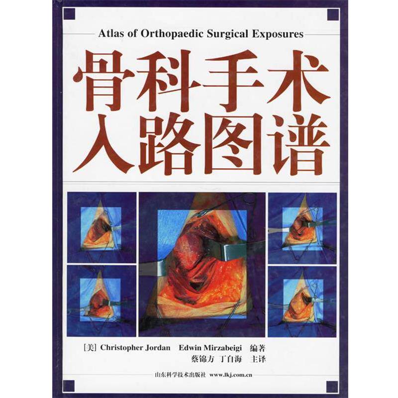 【正版书】 骨科手术入路图谱 (美)Christopher Jordan,(美)Edwin Mirzabeigi 编著 山东科学技术出版社