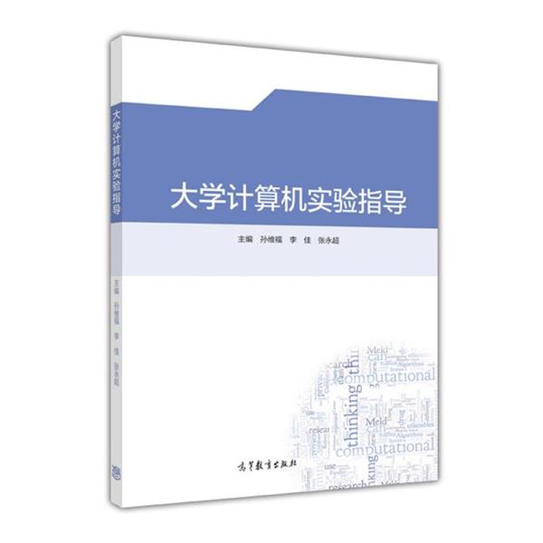 【正版书】 大学计算机实验指导 孙维福,李佳,张永超 编 高等教育出版社图片