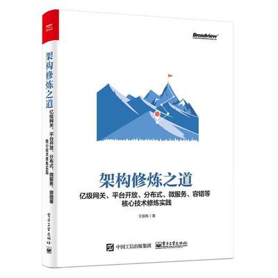 【正版书】 架构修炼之道 王新栋 电子工业出版社