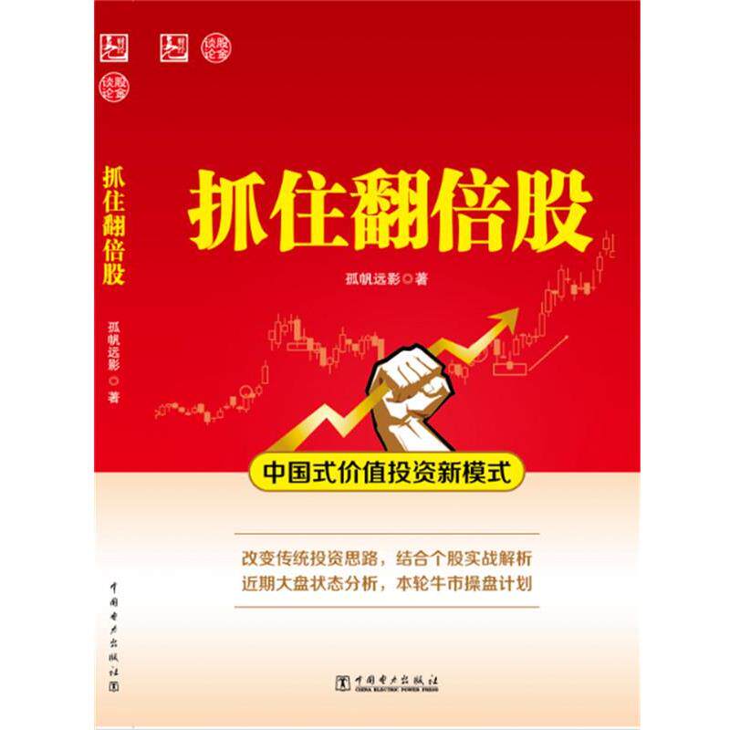 【正版书】 抓住翻倍股 孤帆远影 中国电力出版社