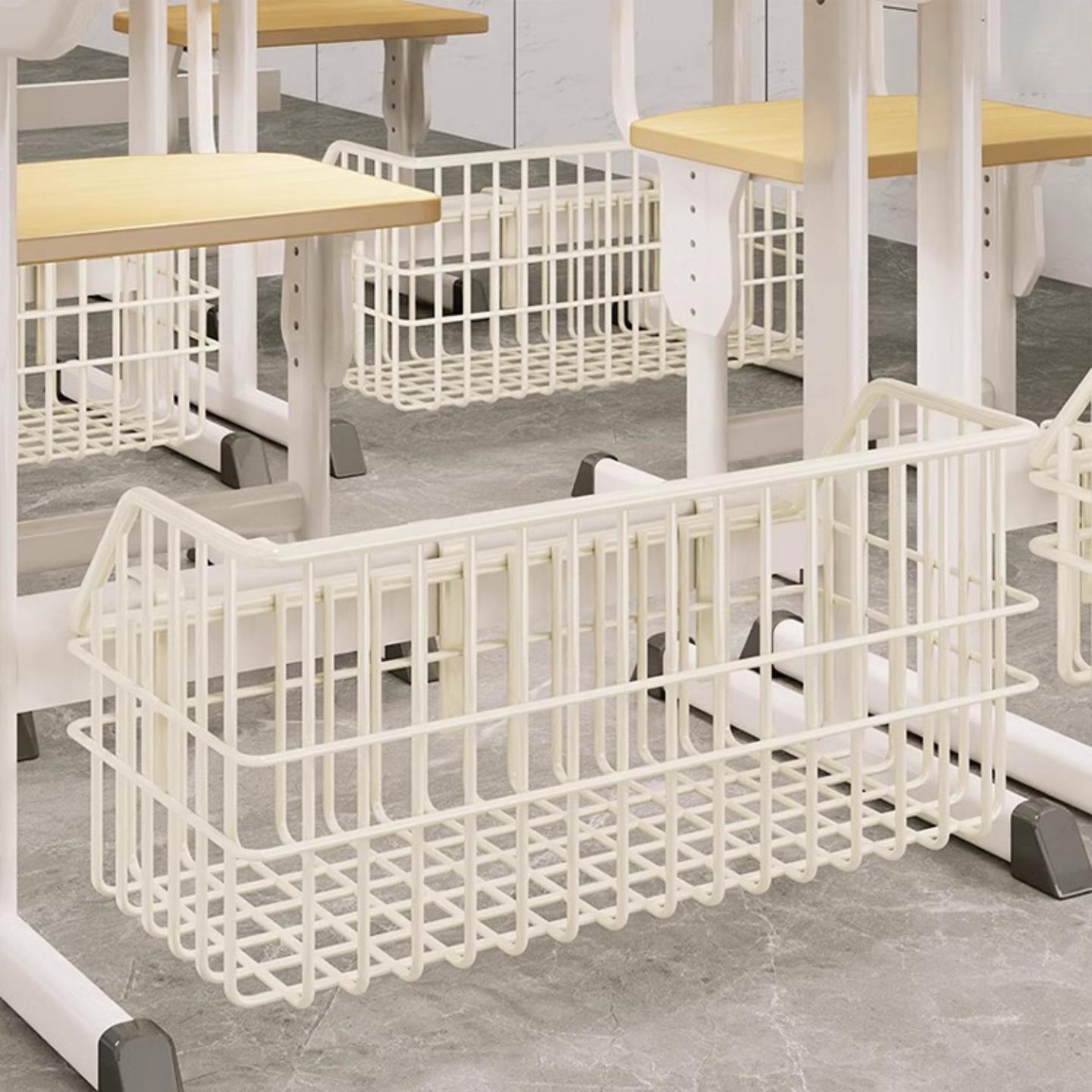 桌下挂篮学生书桌侧边收纳架