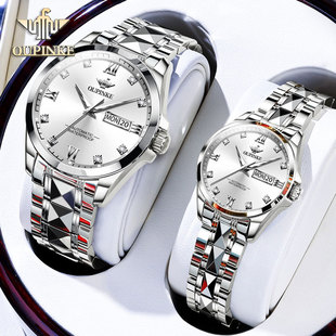 全自动机械表名腕表 2025新款 瑞士认证正品 牌进口芯情侣手表男女款