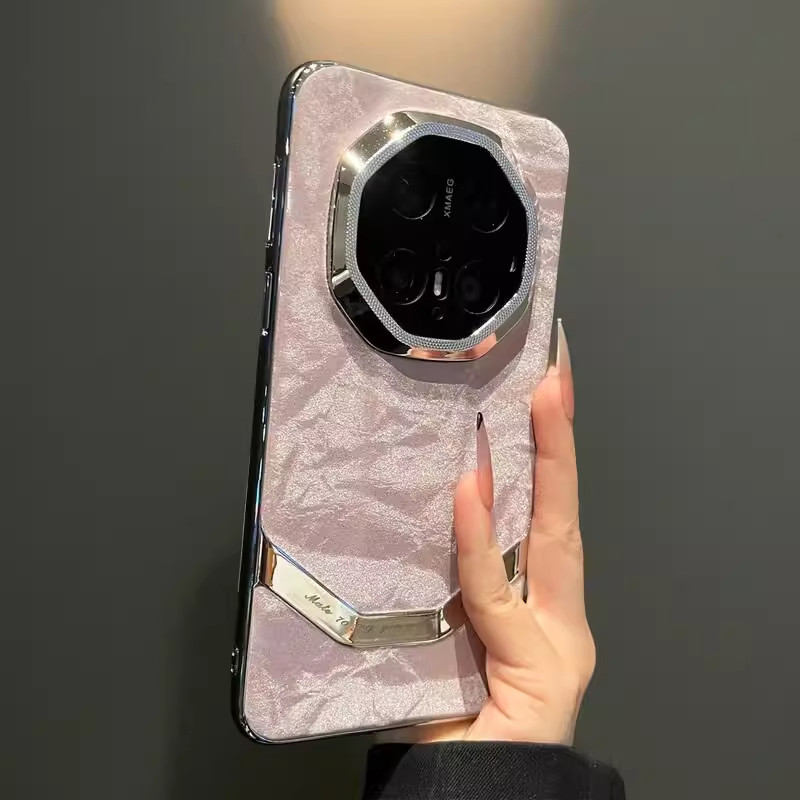 高级丝绒华为mate70rs非凡大师手机壳新款mt60pro+全包防摔pura80保护套M40RS保时捷荣耀magic7女mt50外壳por