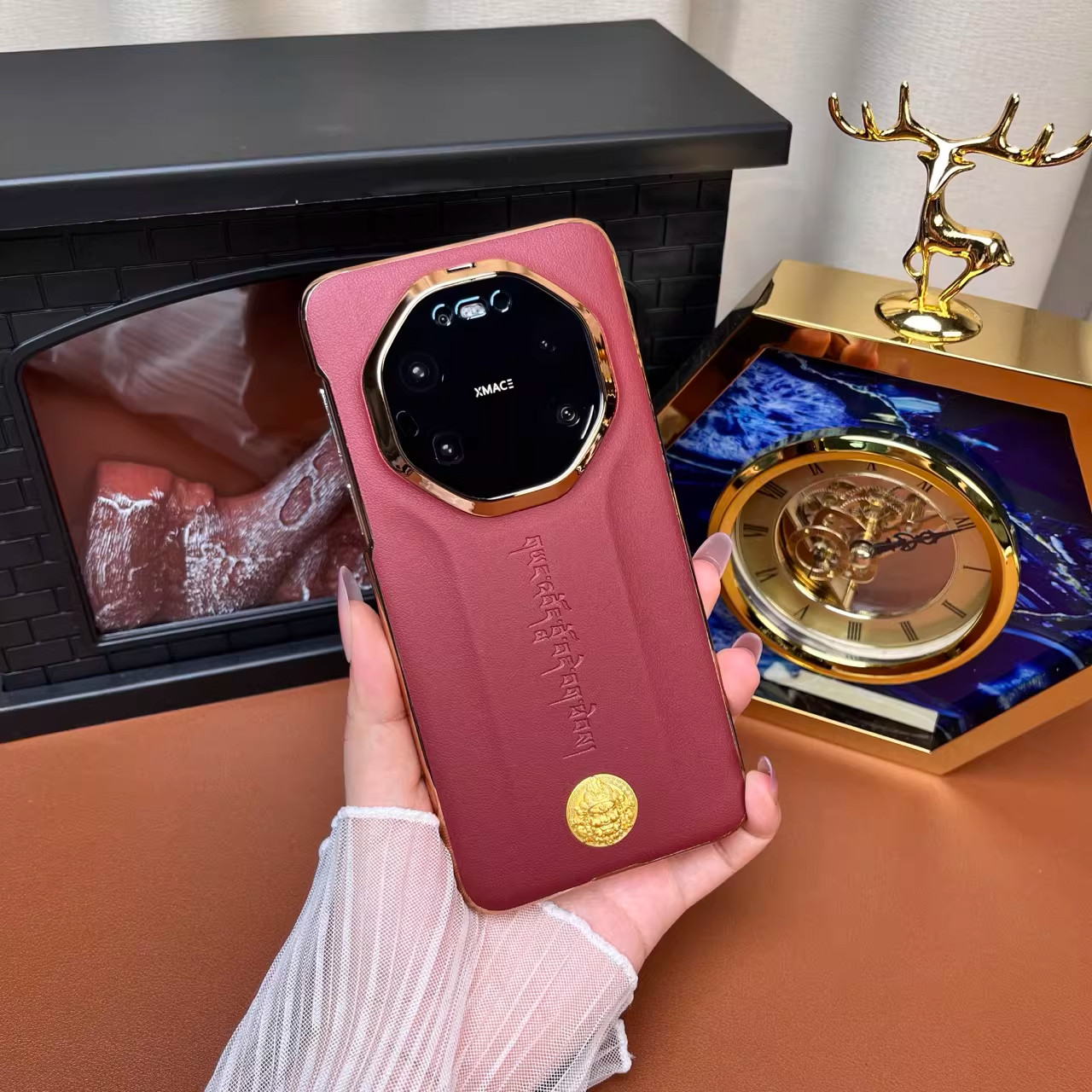 适用华为mate80rs非凡大师黄财神手机壳新款Mate70pro+镜头全包防摔保护皮套mt60pro高级感m80promax男女外壳