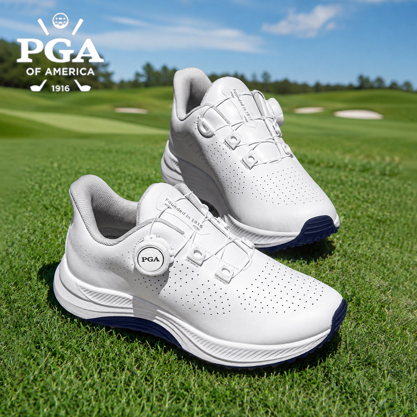 PGA高尔夫儿童球鞋缓震透气鞋图片