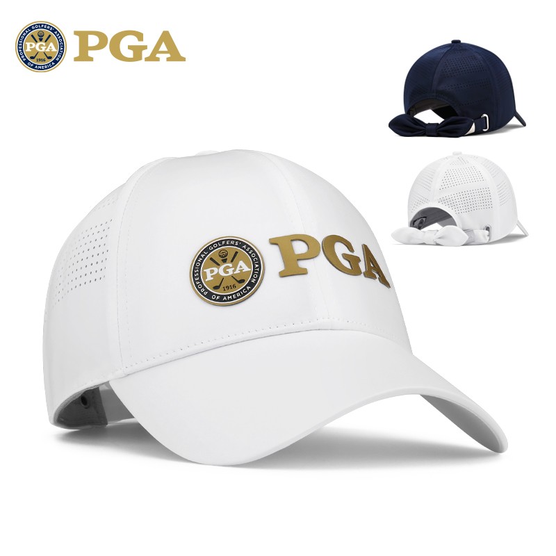 PGA高尔夫女士球帽防晒帽子透气