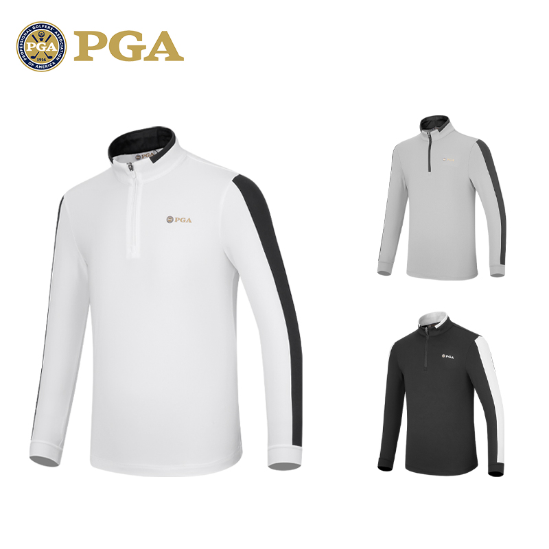 美国PGA高尔夫长袖T恤男童