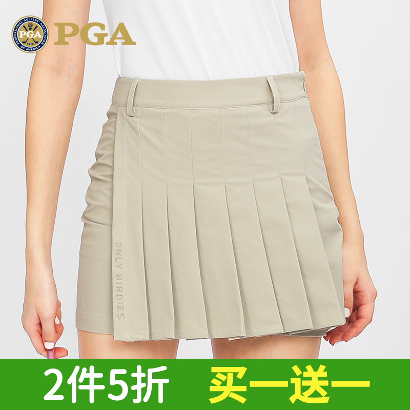 美国PGA高尔夫裙女百褶裙防走光