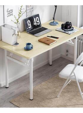 Foldable simple computer desk student study office table