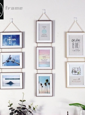 11pcs/Lot Wooden Multi Photo Frame Picture Frames Wall Hang