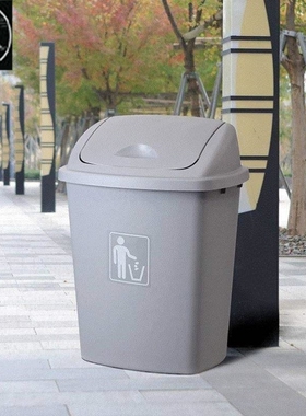 trash household outdoor plastic  garbage can box thic