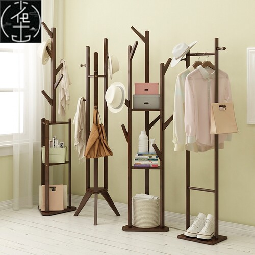 coat rack wooden coat hanger cloth stand clothes racks 衣架