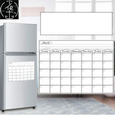 Monthly Magnetic Refrigerator Calendar Whiteboard Planner