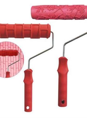 7inch Grain Pattern Paint Rollers for wall decoration Home D