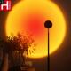 Lamp Desk Rainbow Night Sunset Led Projector Light Deco