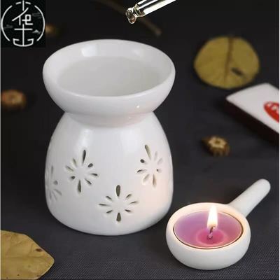 candle aromatherapy lamp essential oil burner ceramic large