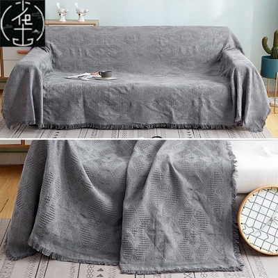 Inya Throw Blanket Textured Solid Soft Sofa Couch Cover Deco
